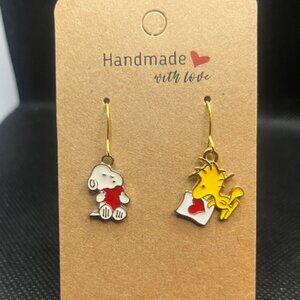 Snoopy and Woodstock Earrings